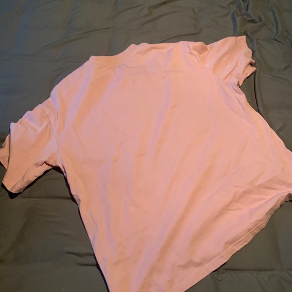 Mens Vintage Distressed Pink T shirt - Picture 5 of 5